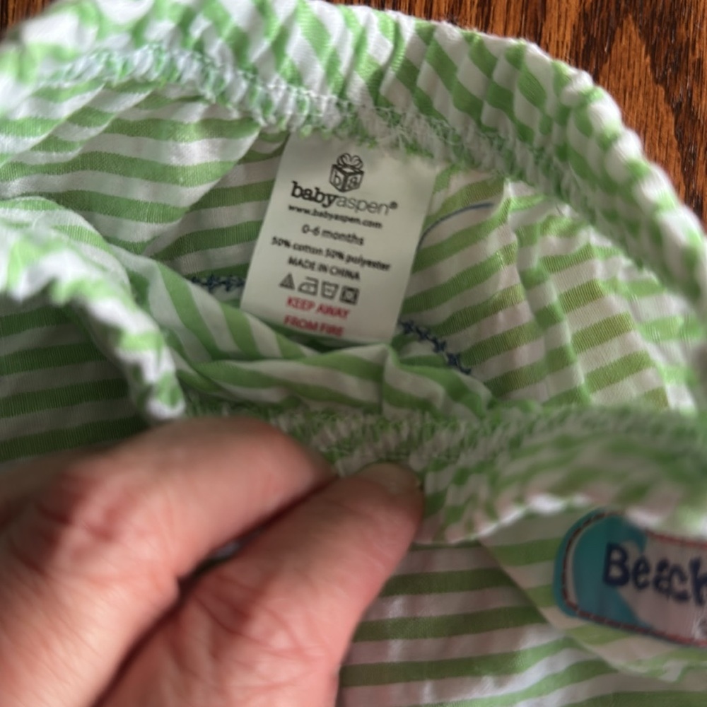 Beach bums by Baby Aspen diaper covers (set of 3) - Picture 4 of 6